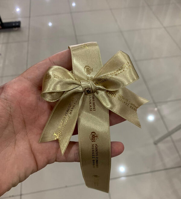 Pre-Tied-ribbon-bow-with-Elastic