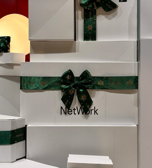 Pre-Tied-ribbon-bow-with-Elastic